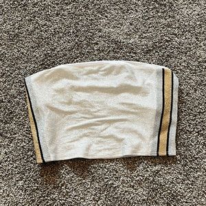 Pink Victoria’s Secret glittery tube top